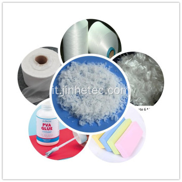 Alcool polivinilico PVA 88-20 resina per fibra tessile